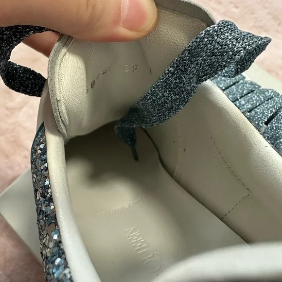 Authentic Alexander McQueen women's sneakers in size 9 Limited Edition 🩵 - Picture 8 of 10